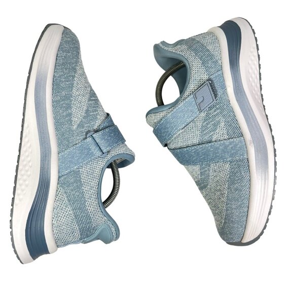 Orthofeet Shoes Womens sz9 X-Wide Naya Blue SlipOn Sneakers Hands Free Orthotic - Picture 5 of 8